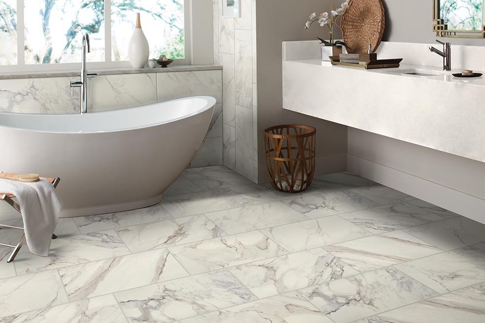 Bathroom Porcelain Marble Tile - CarpetsPlus COLORTILE of New York in Congers, NY